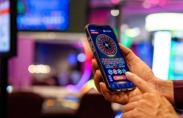 jonislot mobile app interface showing live casino games and sports betting markets